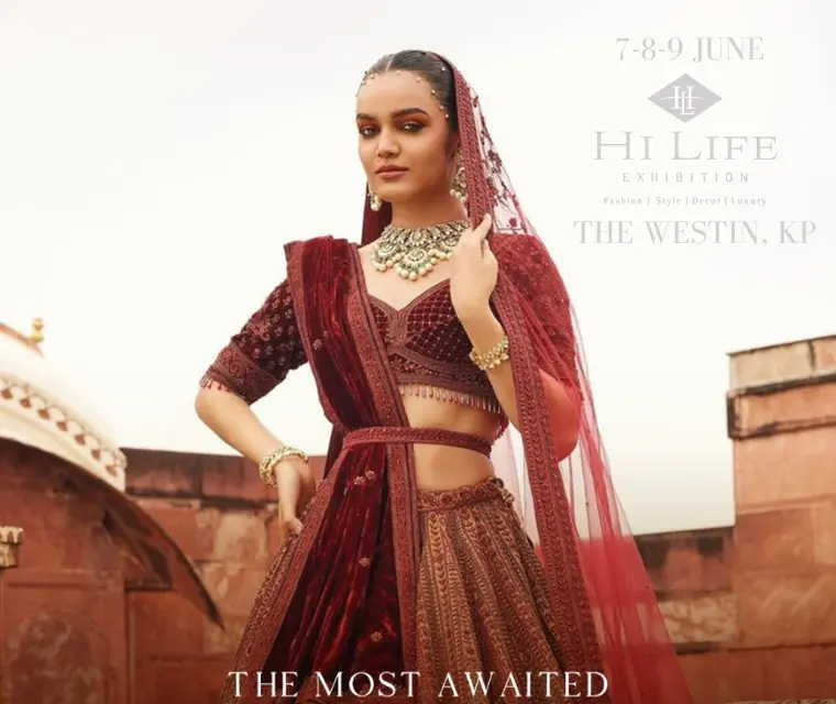 India's top designers exhibition in Pune at Hi Life Brides 7-8-9 June