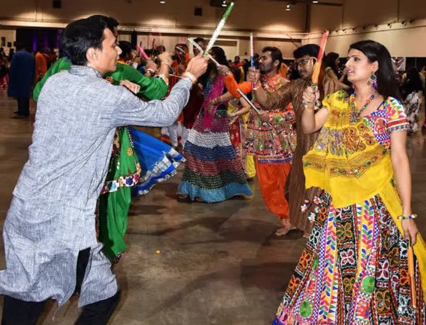 11 Nights of weatherproof Garba in a covered AC venue in PCMC