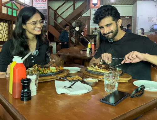 Exploring world’s First Sizzler Place with Siddharth Menon.