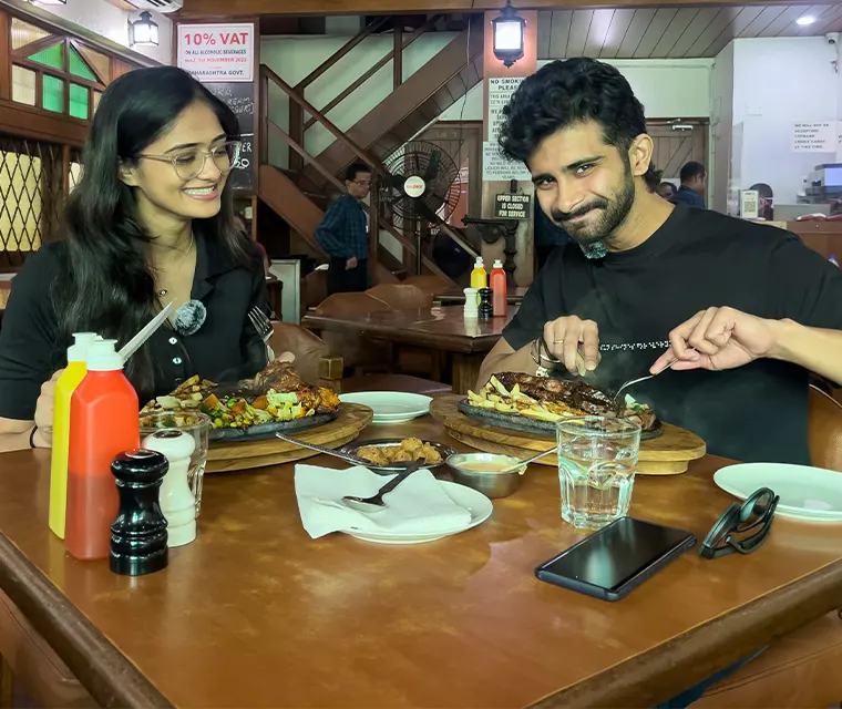 Exploring world’s First Sizzler Place with Siddharth Menon.