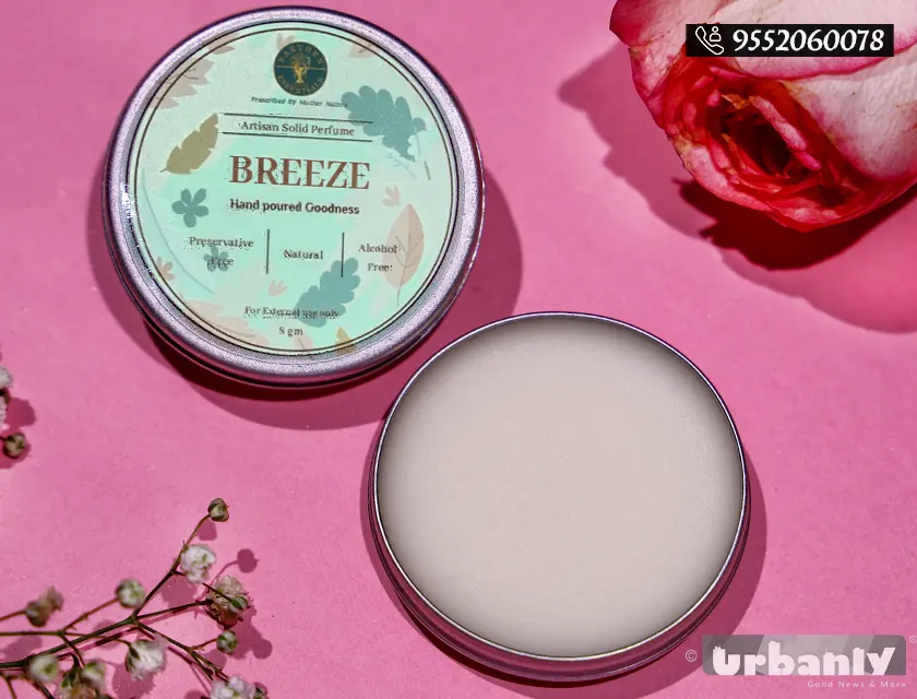 This solid perfume is so versatile, you can use it on your hair too!