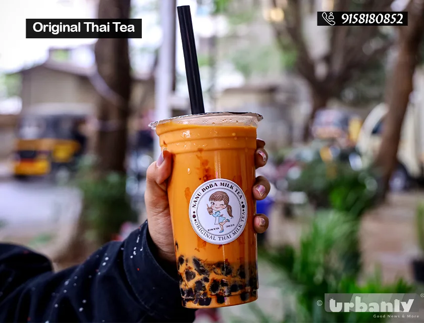 This place in KP has bought authentic Thai boba tea from Thailand!