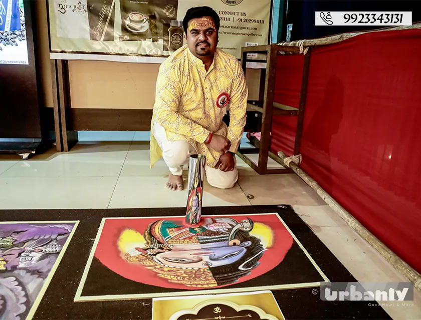 Witness optical illusion at this unique rangoli exhibition in Pune!