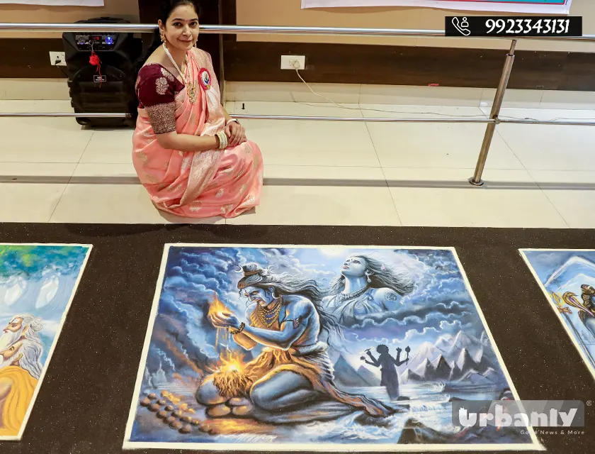 Witness optical illusion at this unique rangoli exhibition in Pune!